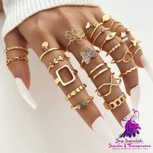 Butterfly Ring Opening Multi Joint 22 Piece Set