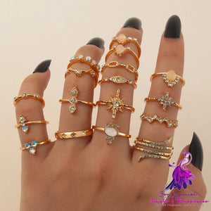 Butterfly Ring Opening Multi Joint 22 Piece Set