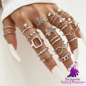 Butterfly Ring Opening Multi Joint 22 Piece Set