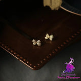 Minority S925 Sterling Silver Butterfly Studs