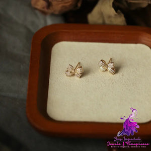 Minority S925 Sterling Silver Butterfly Studs