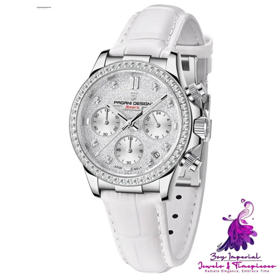 Diamond Calendar Luminous Women’s Watch