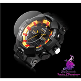 Sports Dual Display Calendar Watch for Men