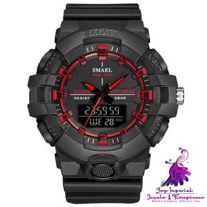 Sports Dual Display Calendar Watch for Men