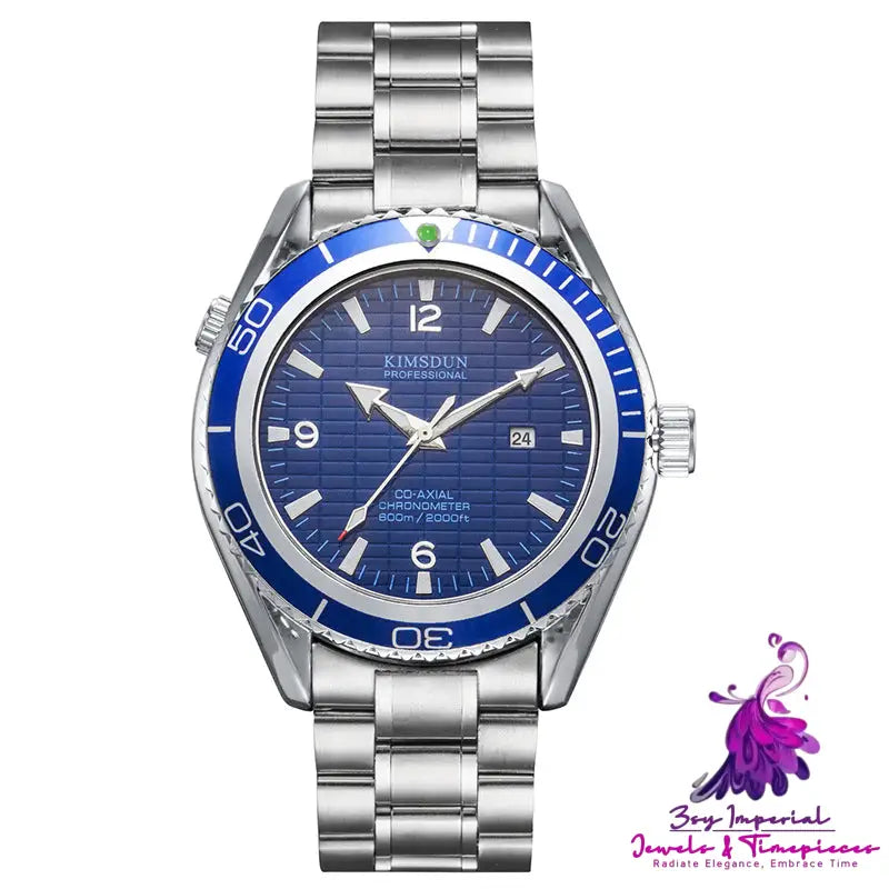 Stainless Steel Calendar Quartz Watch