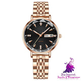 Fashion Waterproof Calendar Women’s Quartz Watch