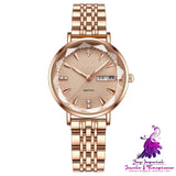 Fashion Waterproof Calendar Women’s Quartz Watch