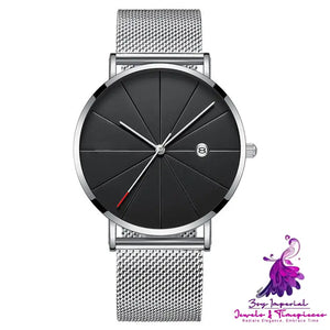 Simple Calendar Quartz Watch