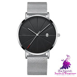 Simple Calendar Quartz Watch