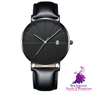 Simple Calendar Quartz Watch