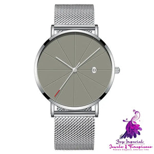 Simple Calendar Quartz Watch