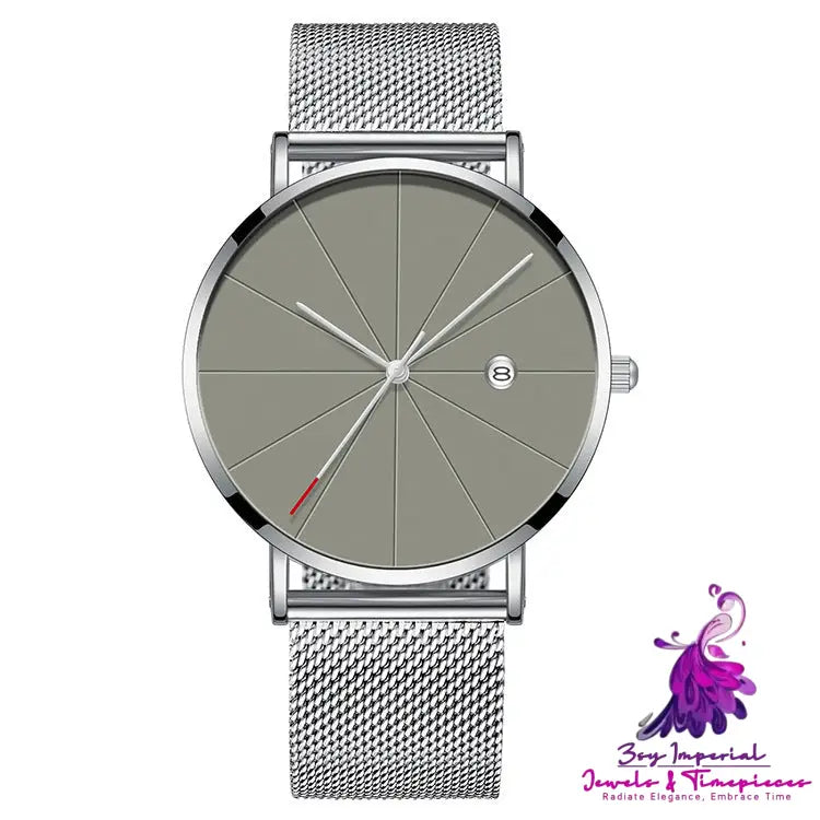 Simple Calendar Quartz Watch