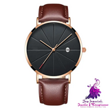 Simple Calendar Quartz Watch