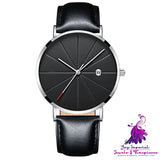 Simple Calendar Quartz Watch