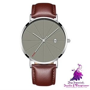 Simple Calendar Quartz Watch