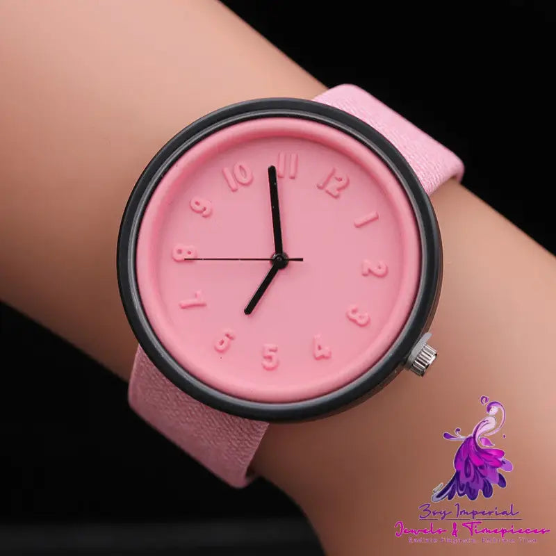 Candy Women’s Leather Fashion Watch