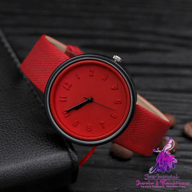 Candy Women’s Leather Fashion Watch