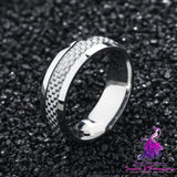 Carbon Fiber Men’s Ring