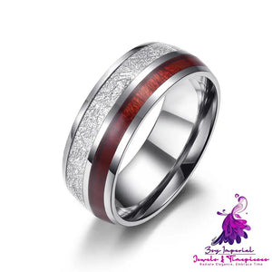 Titanium Steel Carbon Fiber Ring