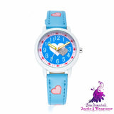 Cartoon Love Dial Casual Children’s Fashion Watch