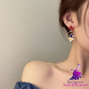 Women’s Fashion Cute Cartoon Character Earrings