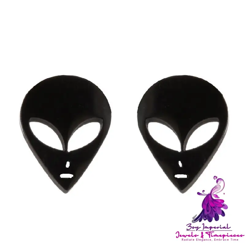 Stainless Steel Cartoon Character Halloween Ear Studs