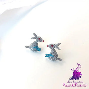 Sweet Cartoon Sterling Silver Earrings