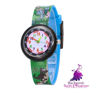 Cute Cartoon Silicone Transparent Watch