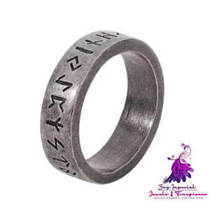 Ancient Inscription Men’s Ring