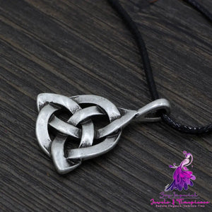 Irish Celtic Knot Pendant Necklace