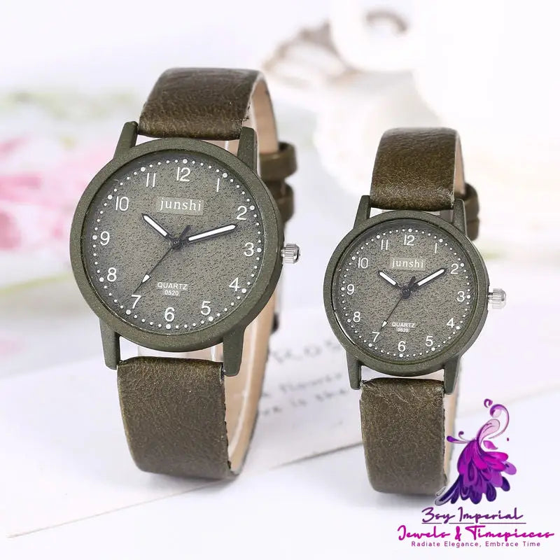 Casual Couple Quartz Watches