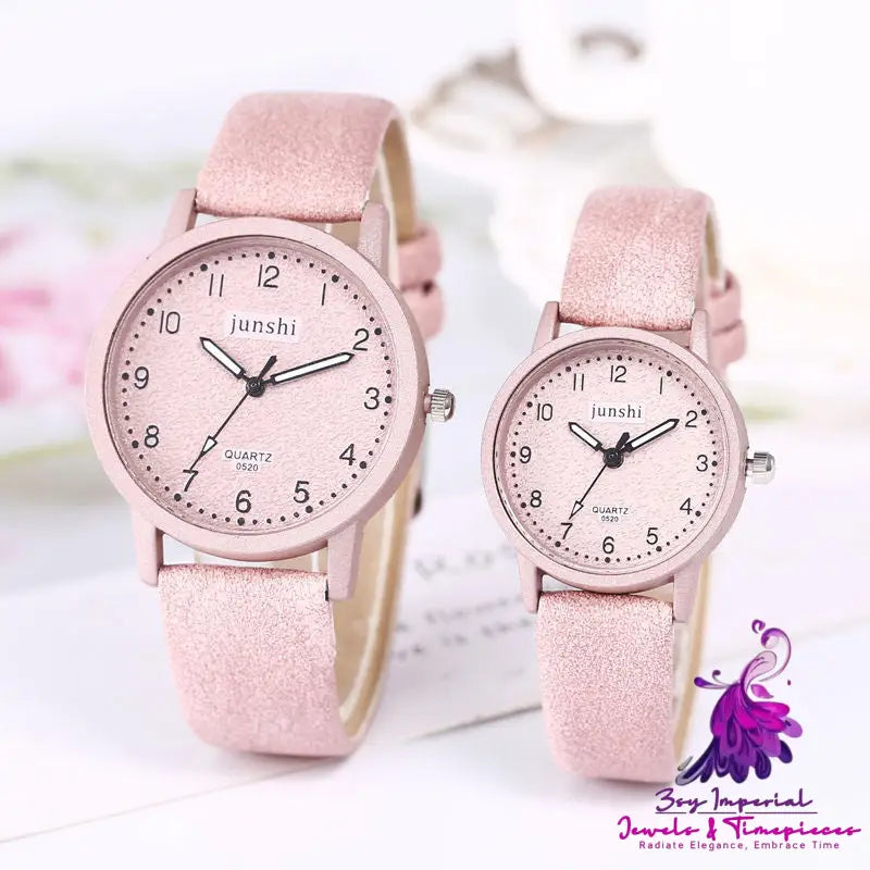 Casual Couple Quartz Watches