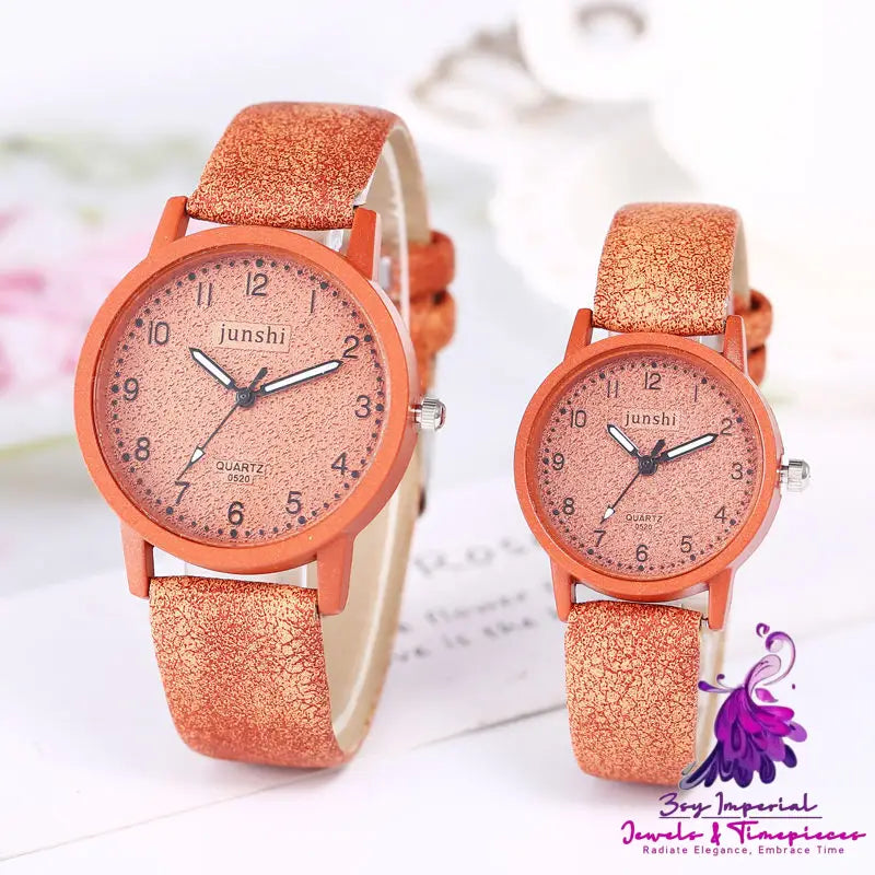 Casual Couple Quartz Watches