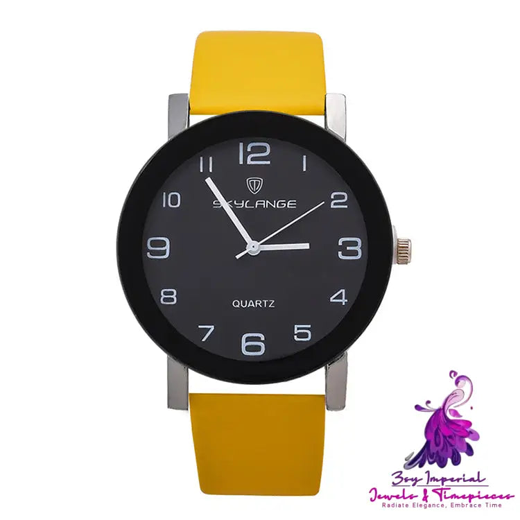 Candy Color Casual Quartz Watch