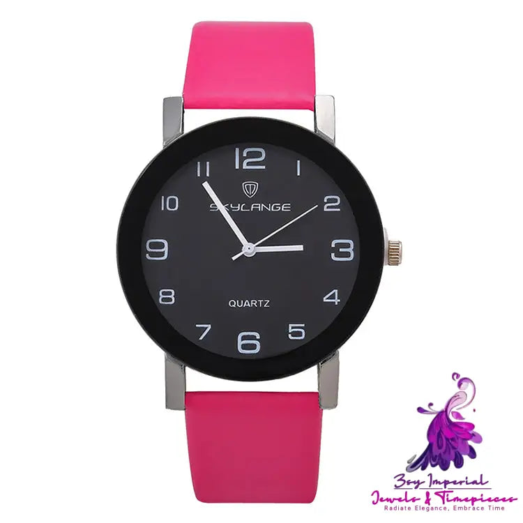 Candy Color Casual Quartz Watch