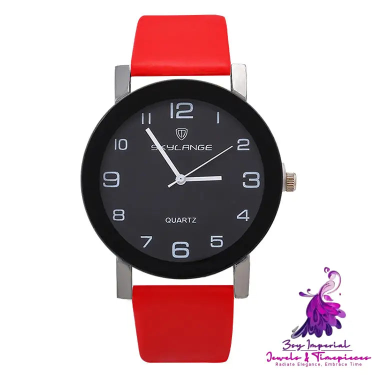 Candy Color Casual Quartz Watch