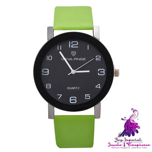 Candy Color Casual Quartz Watch