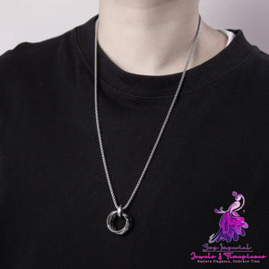 Casual Geometric Pendant Necklace