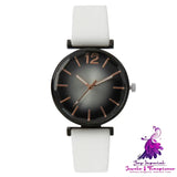 Women’s Fashion Gradient Silicone Casual Watch