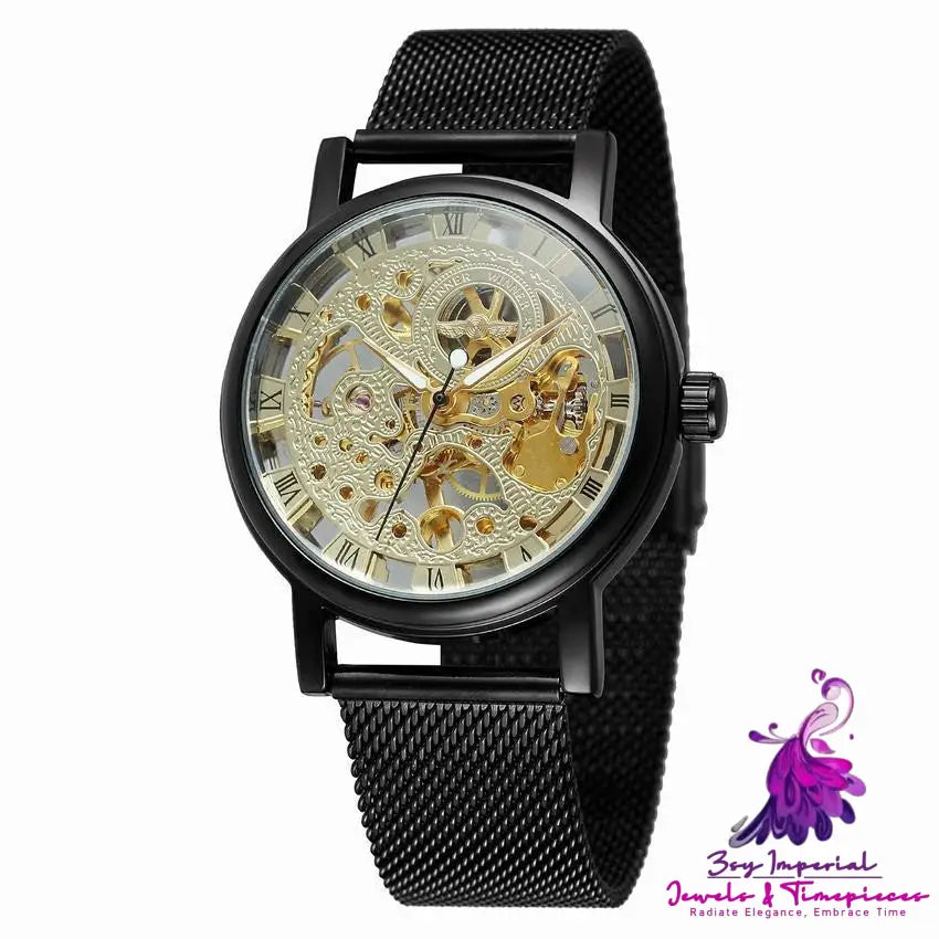 Fashion Casual Manual Mechanical Men’s Watch