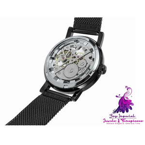 Fashion Casual Manual Mechanical Men’s Watch