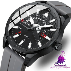 Casual Tape Quartz Watch for Men