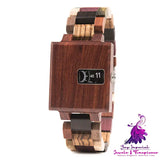 Casual Fashion Wooden Men’s Watch