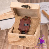 Casual Fashion Wooden Men’s Watch