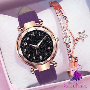 Fashion Starry Sky Casual Student Watch