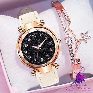 Fashion Starry Sky Casual Student Watch