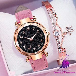 Fashion Starry Sky Casual Student Watch