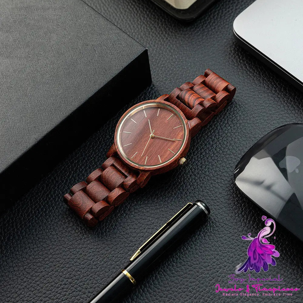 Vintage Casual Fashion Wood Watch