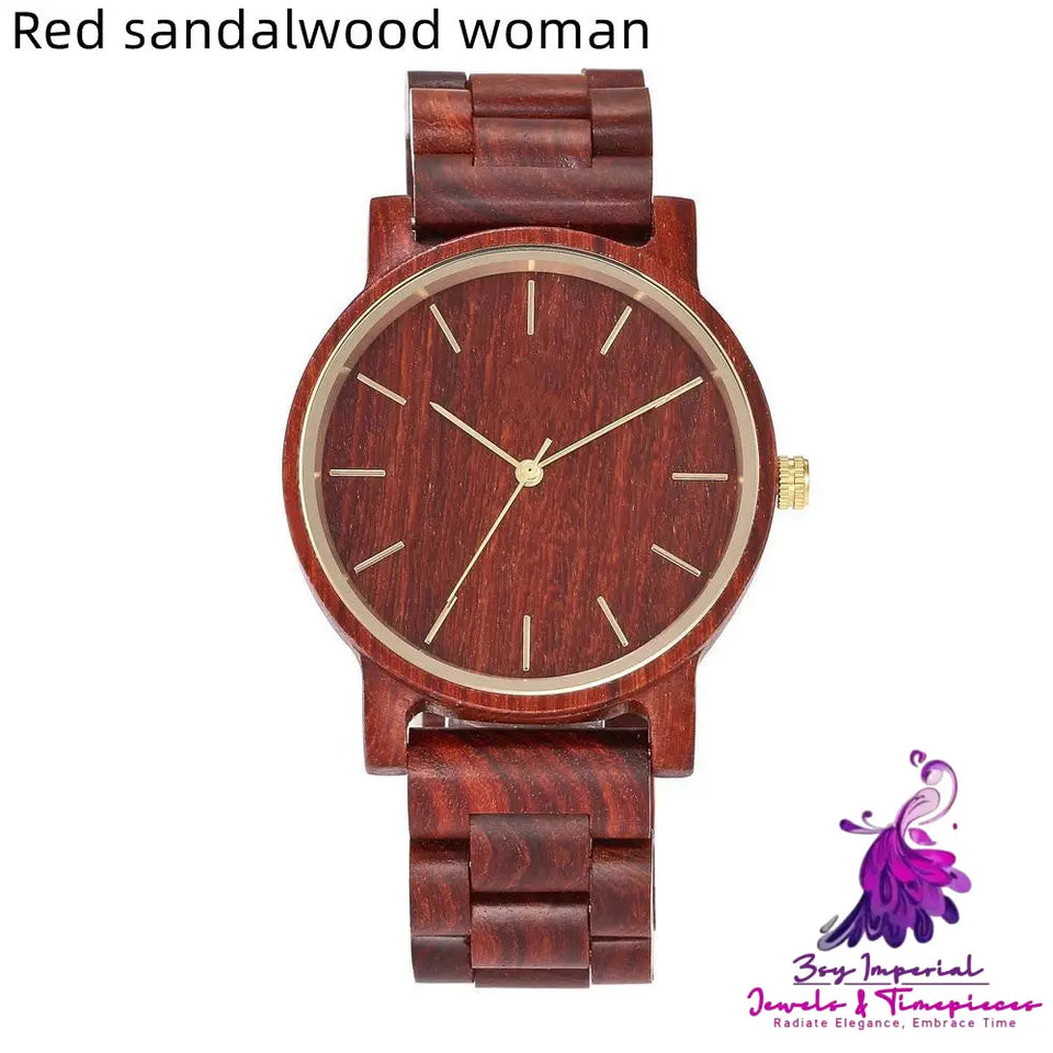 Vintage Casual Fashion Wood Watch