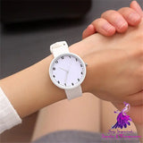 Korean Style Casual Jelly Quartz Watch for Students